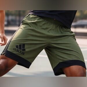 Adidas Men’s Athletic Basketball/Workout Shorts